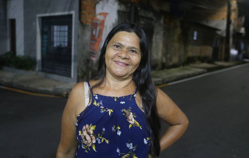 Inauguração de ruas pavimentadas no bairro do 40 Horas