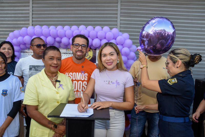 Lançamento do Programa Protege Mulher em alusão ao aniversário da Lei Maria da Penha