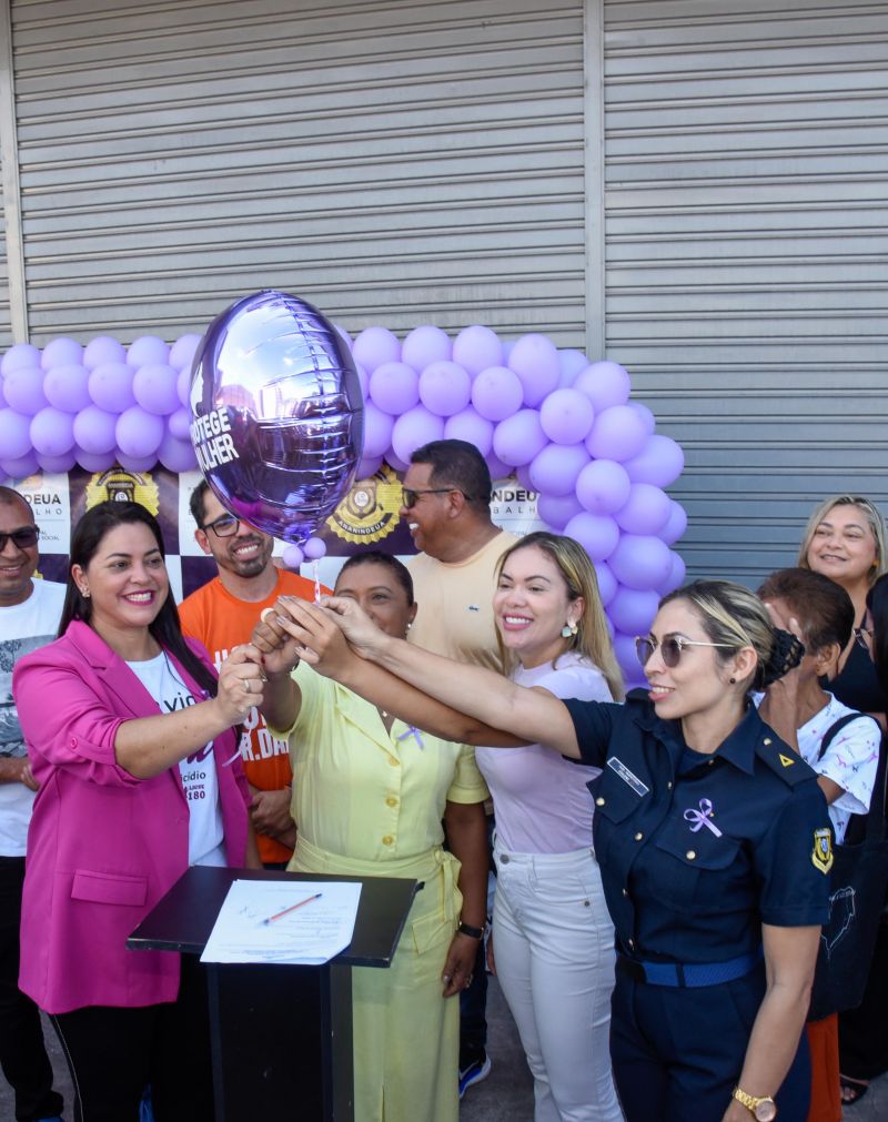 Lançamento do Programa Protege Mulher em alusão ao aniversário da Lei Maria da Penha