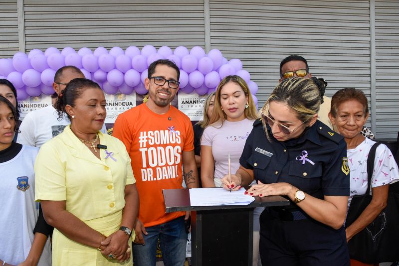 Lançamento do Programa Protege Mulher em alusão ao aniversário da Lei Maria da Penha