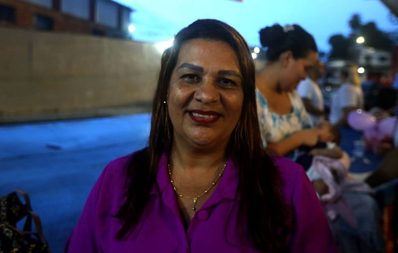 Agosto Lilás em alusão ao aniversário da Lei Maria da Penha no Parque Vila Maguary