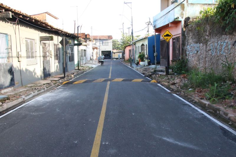 Inauguração de rua São José totalmente pavimentada no bairro Coqueiro