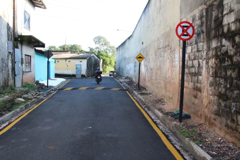 Inauguração de rua São José totalmente pavimentada no bairro Coqueiro
