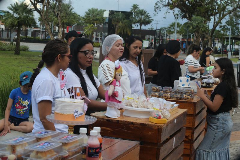 Encerramento do curso Doces Que Encantam no Vila Parque Maguary