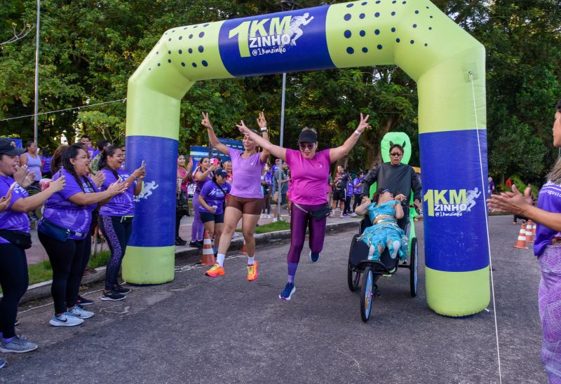 3º Treinão de corrida alusivo agosto lilás no bosque Marajoara