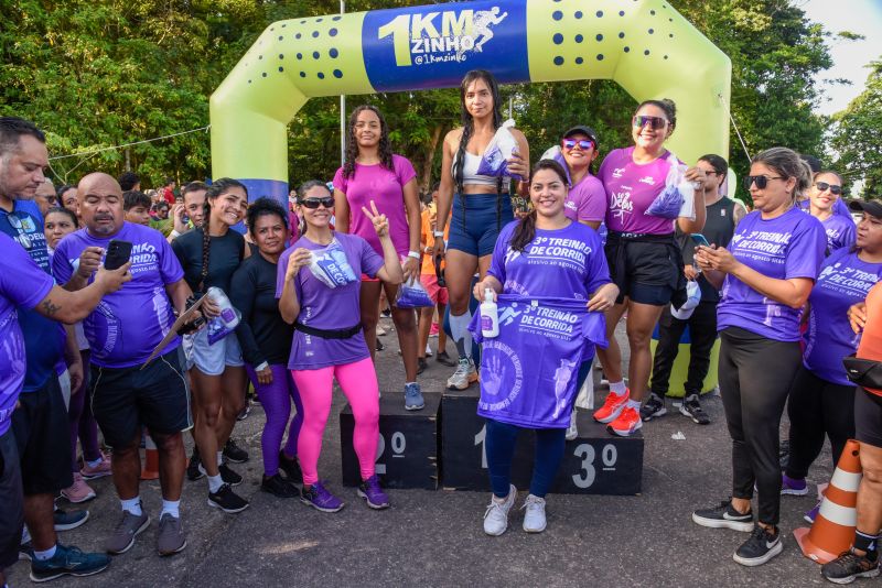 3º Treinão de corrida alusivo agosto lilás no bosque Marajoara