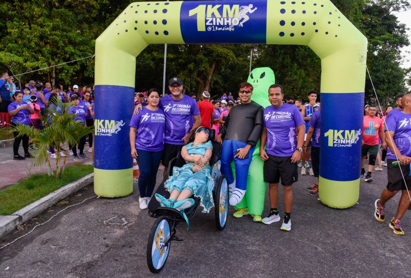 3º Treinão de corrida alusivo agosto lilás no bosque Marajoara