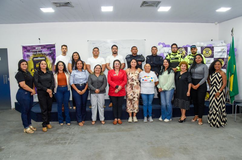 Reunião de trabalho GGIM no Comando da Polícia Municipal de Ananindeua