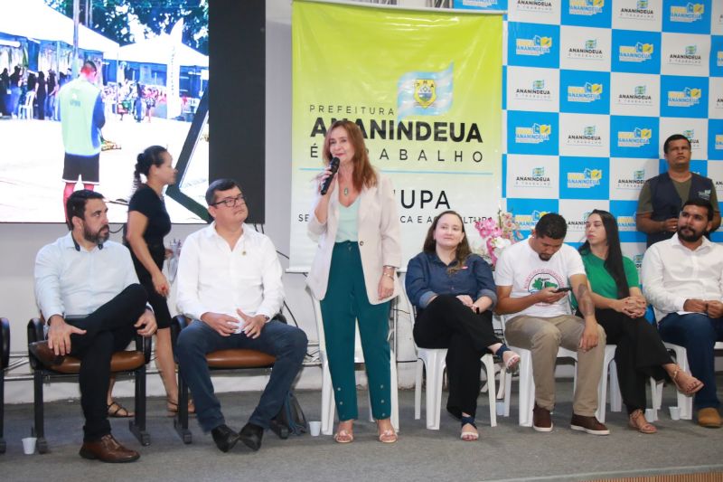 Conferência Municipal de Meio Ambiente no auditório da SEMED