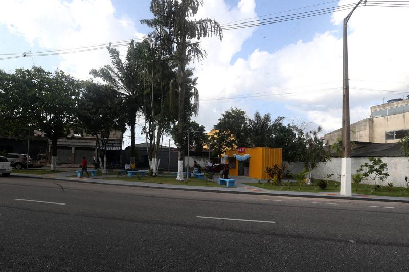 Inauguração da Praça Dom Vicente Zico na Arterial 18