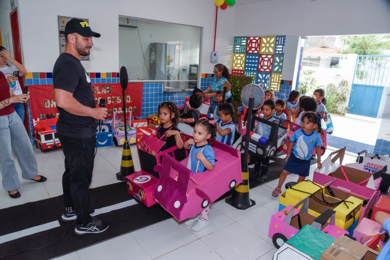 Projeto Sustentáveis no UEI Paulo Fernandes no conjunto Geraldo Palmeiras