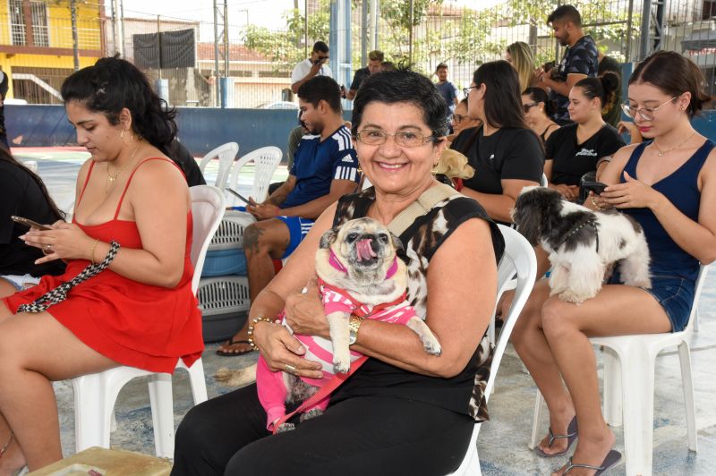 Programa Vet Ananin na Praça São Francisco de Assis na Cidade Nova Il