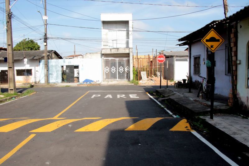 Inauguração asfáltica de ruas do PAAR, Alameda Maloca, Califórnia e Santa Rosa