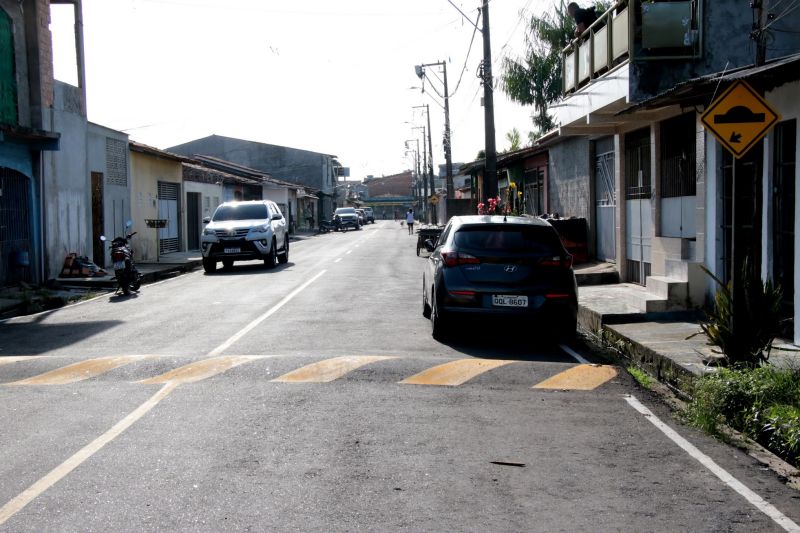 Inauguração asfáltica de ruas do PAAR, Alameda Maloca, Califórnia e Santa Rosa