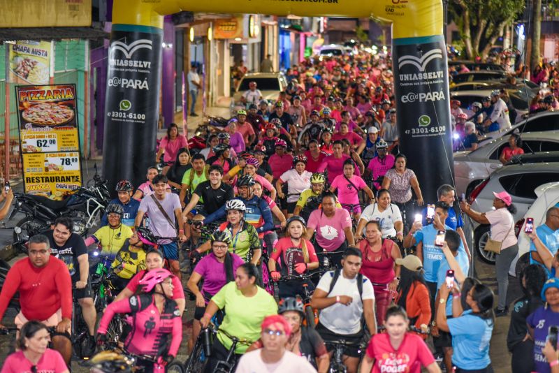 Ciclotur com saída e chegada da praça da Bíblia na Cidade Nova