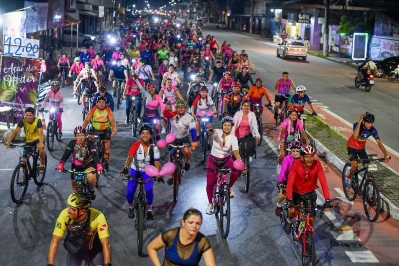 Ciclotur com saída e chegada da praça da Bíblia na Cidade Nova