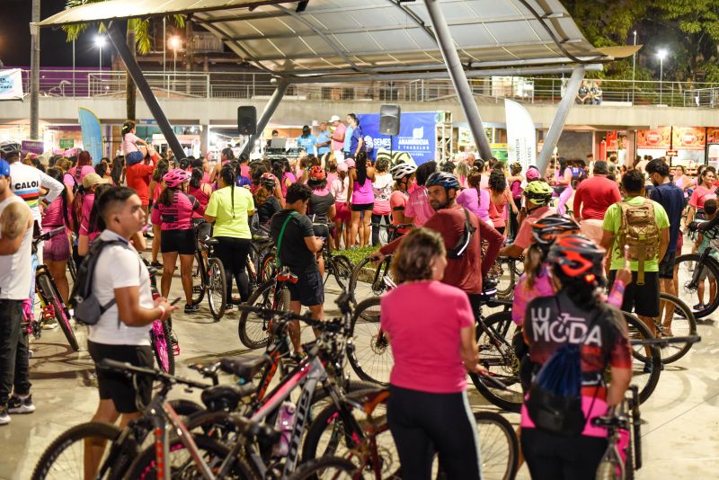Ciclotur com saída e chegada da praça da Bíblia na Cidade Nova