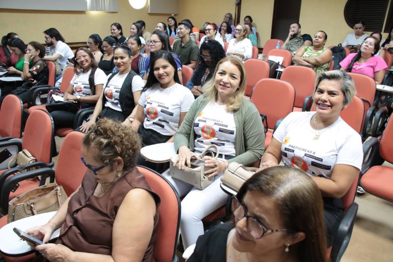 Capacita Suas e entrega de prêmios no auditório Unama BR