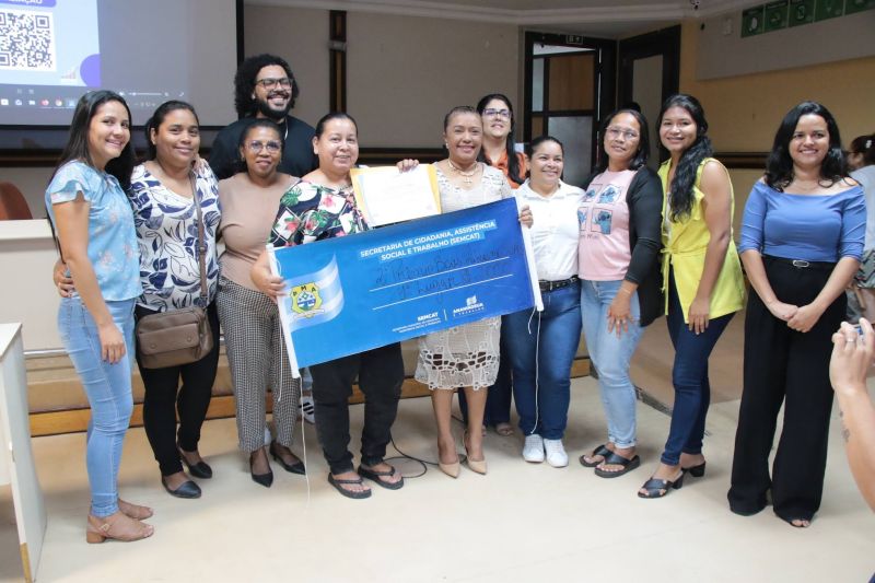 Capacita Suas e entrega de prêmios no auditório Unama BR