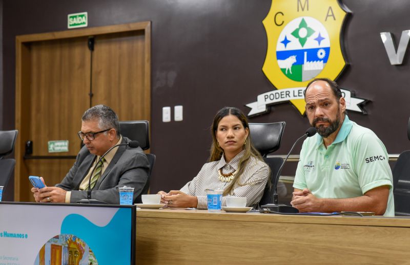 Audiência Ananindeua de Todos Nós no plenário da Camara Municipal de Vereadores