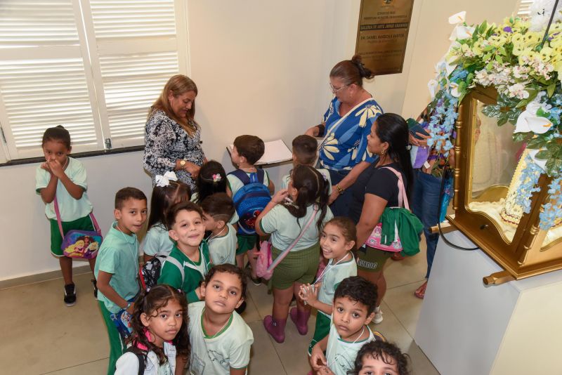 Visita guiada no parque Vila Maguary dos alunos da escola Gregório de Almeida Brito