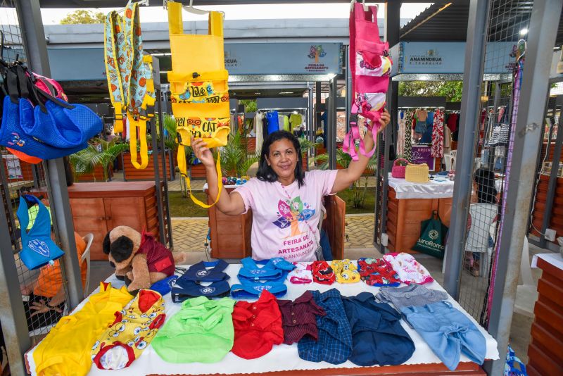 Imagens da feira do Artesanato