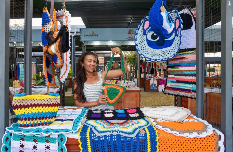 Imagens da feira do Artesanato