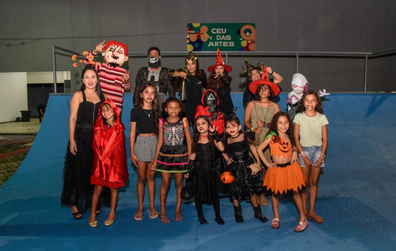 Halloween no Céu das Artes