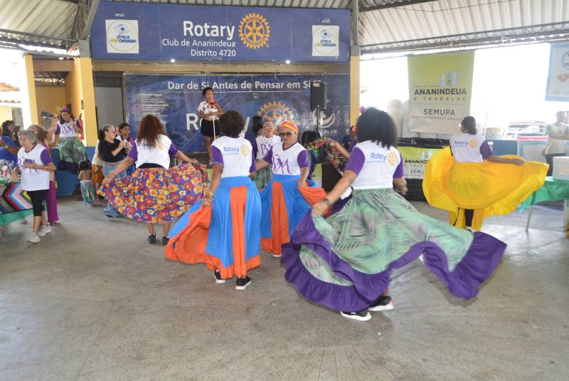 Feira de Agricultura Familiar e Povos Tradicionais no Rotary Club de Ananindeua