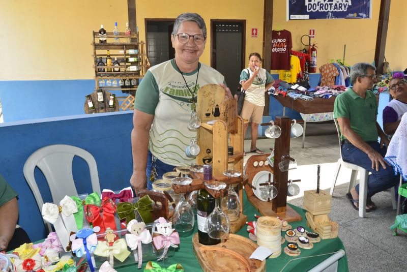 Feira de Agricultura Familiar e Povos Tradicionais no Rotary Club de Ananindeua