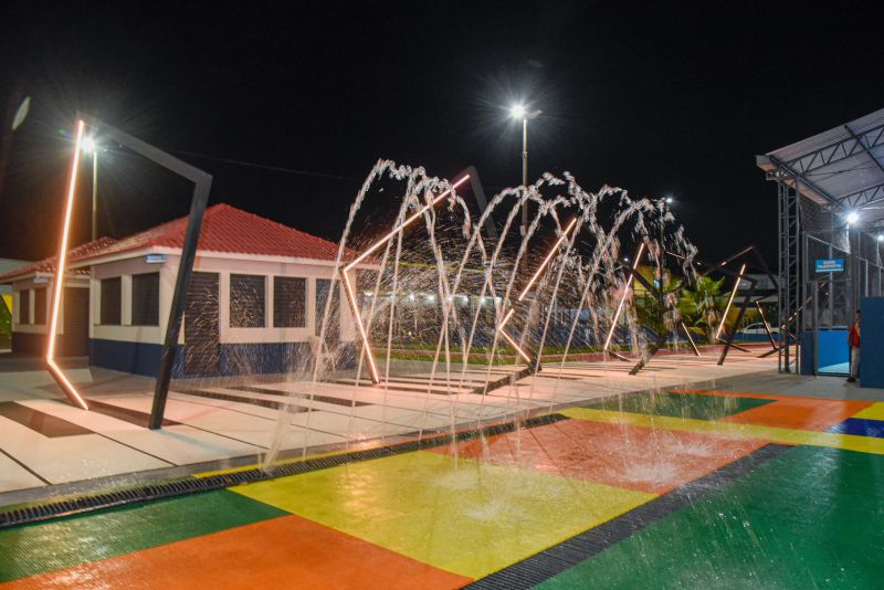 Praça Parque das Águas e Casa da Cultura em Águas Lindas