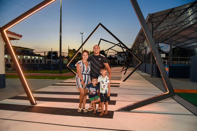 Praça Parque das Águas e Casa da Cultura em Águas Lindas