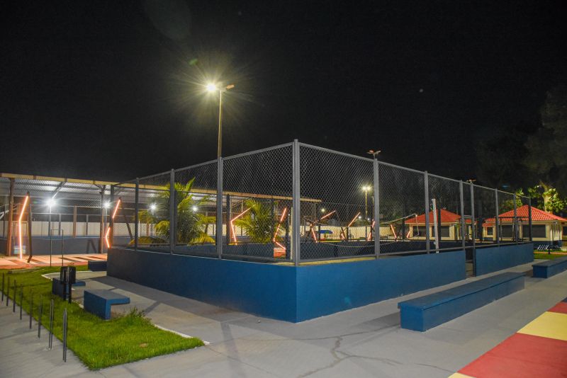 Praça Parque das Águas e Casa da Cultura em Águas Lindas