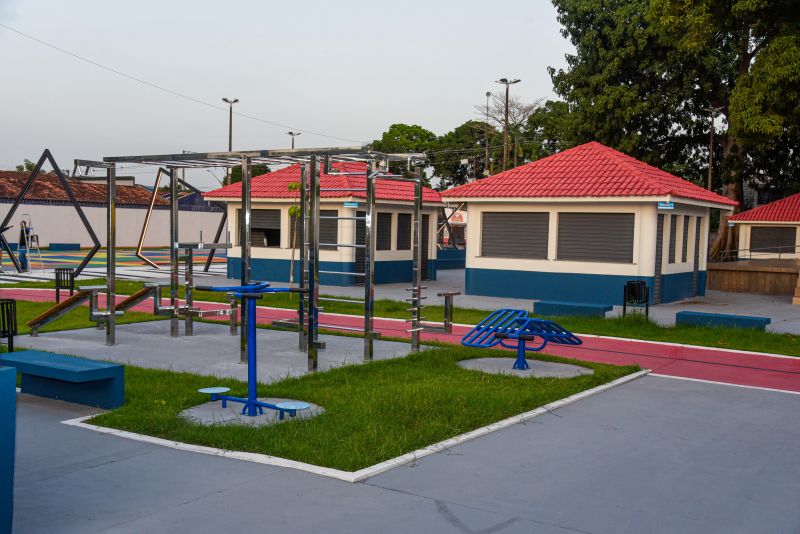 Praça Parque das Águas e Casa da Cultura em Águas Lindas