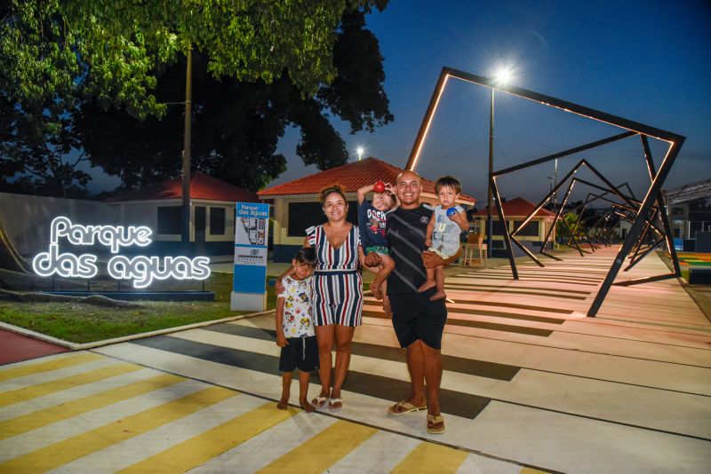 Praça Parque das Águas e Casa da Cultura em Águas Lindas