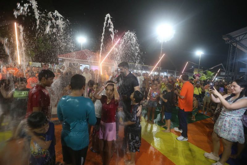 Reinauguração Parque das Águas e inauguração Casa da Cultura em Água Lindas