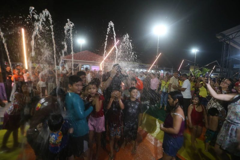 Reinauguração Parque das Águas e inauguração Casa da Cultura em Água Lindas