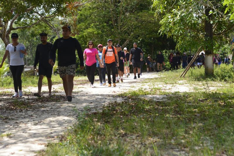 3ª Ecotrilha Ambiental com saída da Marina Canto da Ilha