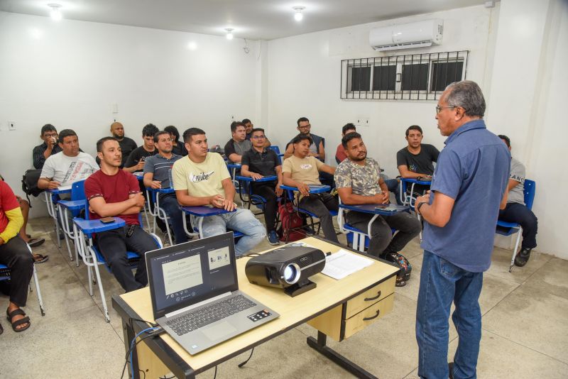 Curso Prático de pintura e de mecânica de refrigeração na CIP Ananindeua
