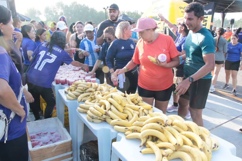Treinão de corrida na orla de Ananindeua