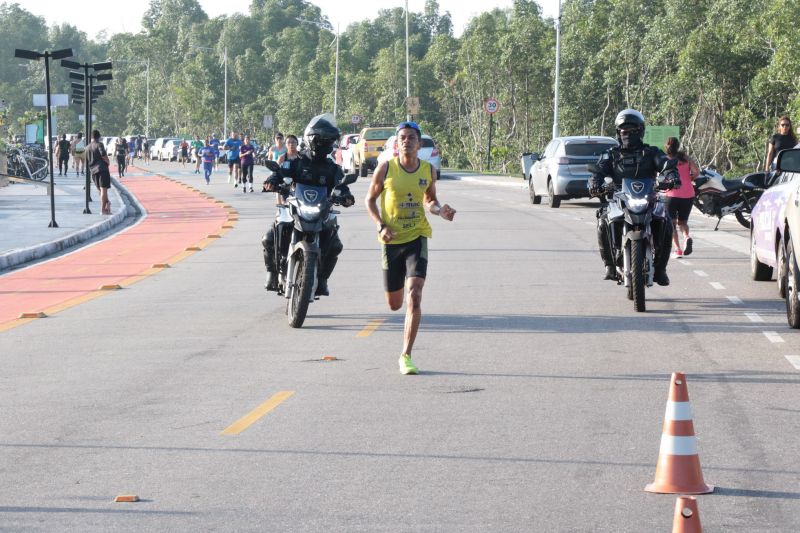 Treinão de corrida na orla de Ananindeua