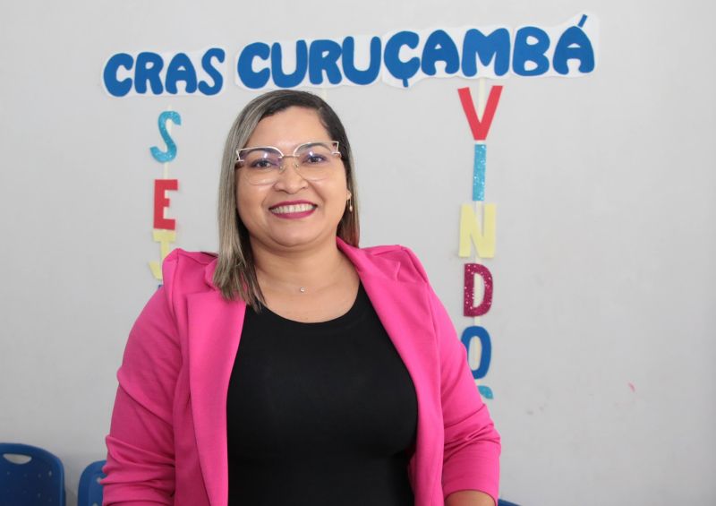 Entrega de apoio alimentar no CRAS Curuçambá