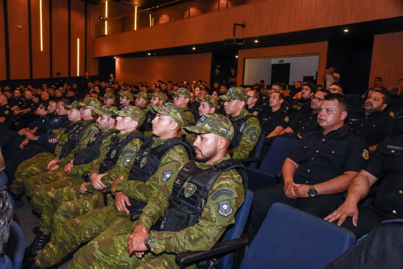 Aula Inaugural de capacitação do porte institucional no teatro Municipal