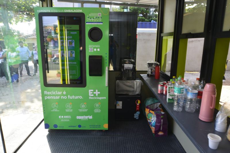 Inauguração do HUB de reciclagem na Cidade Nova