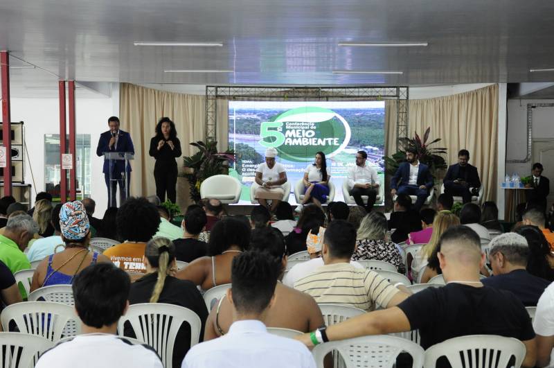 Abertura da 5ª Conferência Municipal de Meio Ambiente.