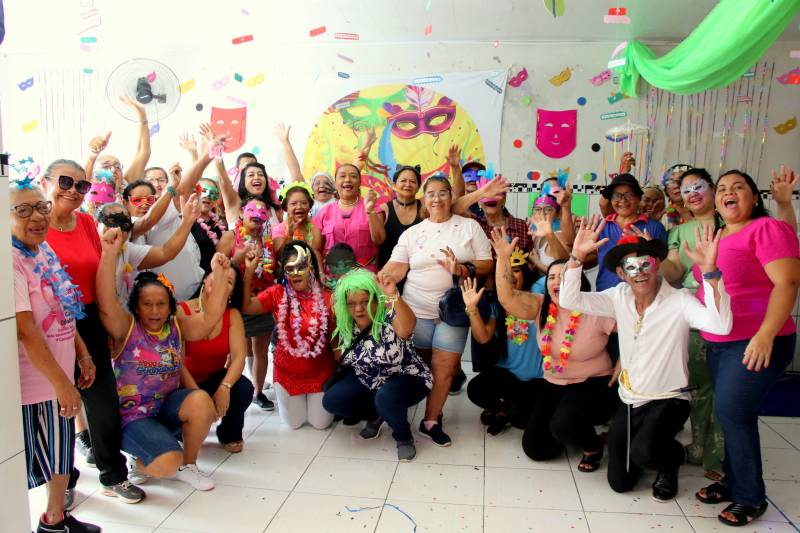 Carnaval no CRAS Guanabara promove alegria, cultura e fortalecimento de vínculos