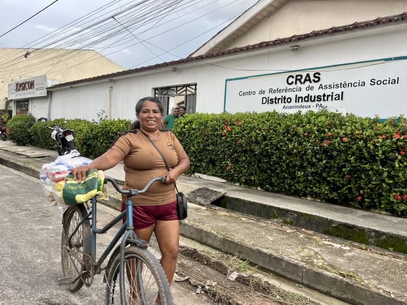 CRAS do Distrito Industrial entrega benefício eventual às famílias em situação de vulnerabilidade