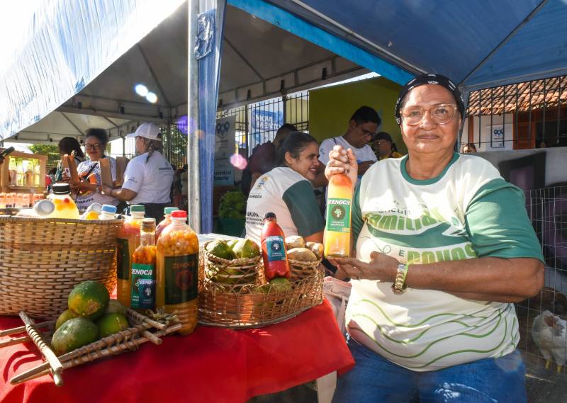Feira da Agricultura Familiar leva vitalidade econômica e cultural ao bairro do Aurá 