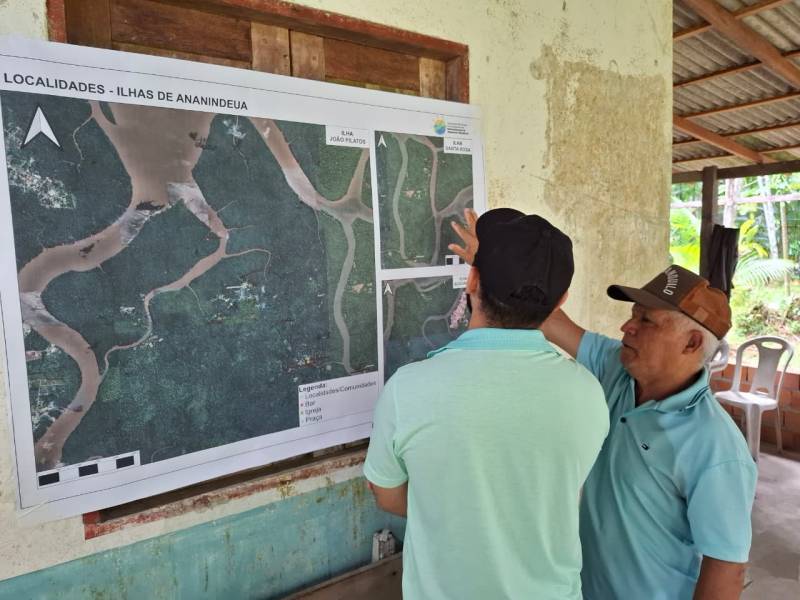 Reunião de Alinhamento na Ilha de Santa Rosa prepara comunidade do Cajueiro para a 1ª Conferência Municipal de Desenvolvimento Rural Sustentável