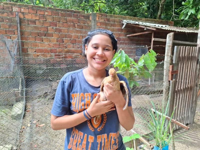 Pérola Potyguara - Estudante